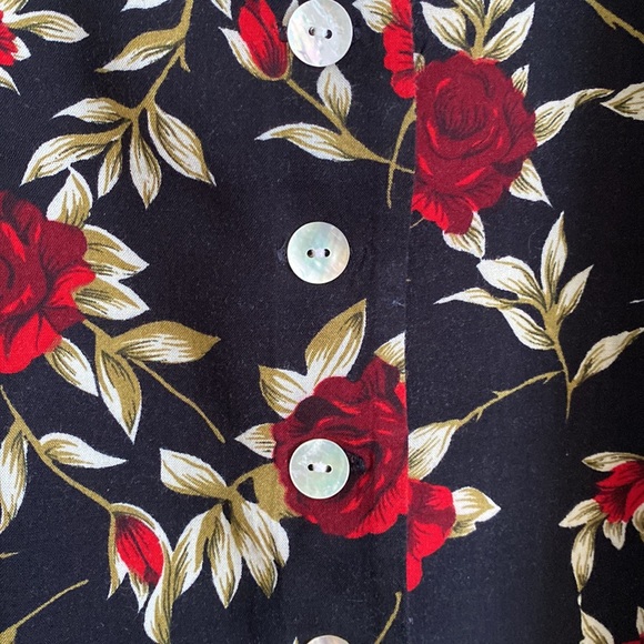 🌹 Vintage BFA Classics Sleeveless Floral Dress - Picture 3 of 5